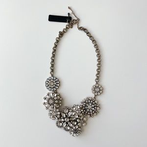 J. Crew Flower Lattice Necklace